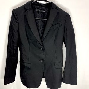 +J Uniqlo women's button up blazer jacket